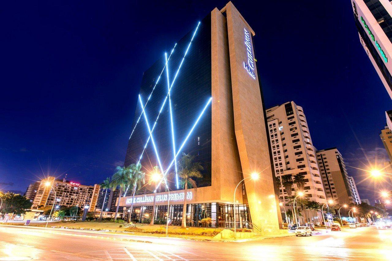 Cullinan Hplus Premium Μπραζίλια Εξωτερικό φωτογραφία The hotel at night